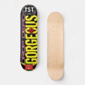 TÖDLICH SCHÖNES Skateboard (Vorderseite)
