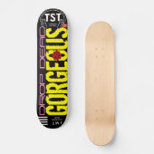 TÖDLICH SCHÖNES Skateboard (Vorderseite)