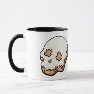 Tödlich süße Schädel-Donut Tasse