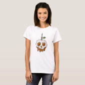 Tödlich Sweet Caramel Apple Skull T-Shirt (Vorne ganz)