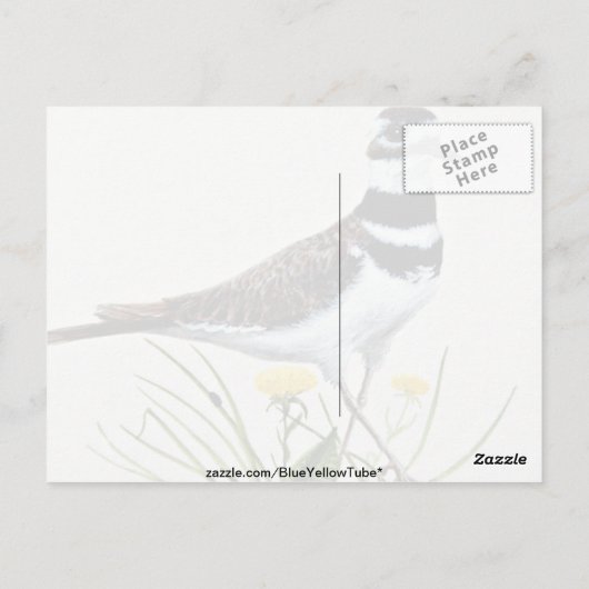 Tödliche Blume Postkarte (Rückseite)