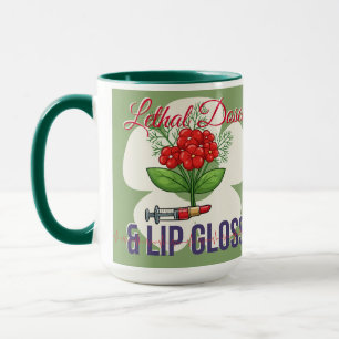 Tödliche Dosen & Lipgloss - Lustiges medizinisches Tasse
