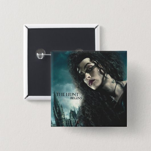 Tödliche Galgen - Bellatrix Lestrange 2 Button (Vorne & Hinten)