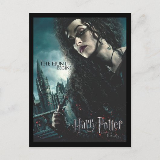 Tödliche Galgen - Bellatrix Lestrange 2 Postkarte (Vorderseite)