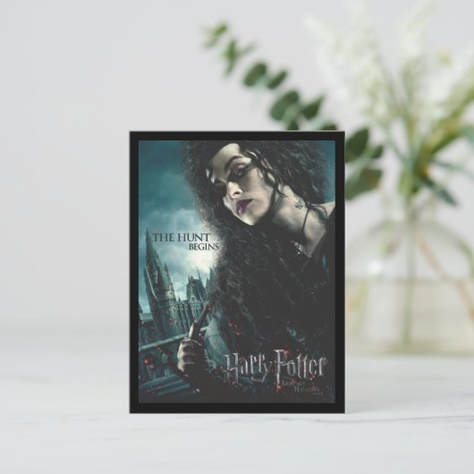 Tödliche Galgen - Bellatrix Lestrange 2 Postkarte (Stehend Vorderseite)