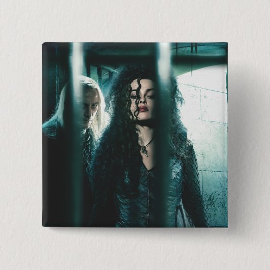 Tödliche Galgen - Bellatrix & Lucius Button (Vorderseite)