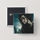 Tödliche Hallows - Bellatrix Lestrange 2 Button (Vorne & Hinten)