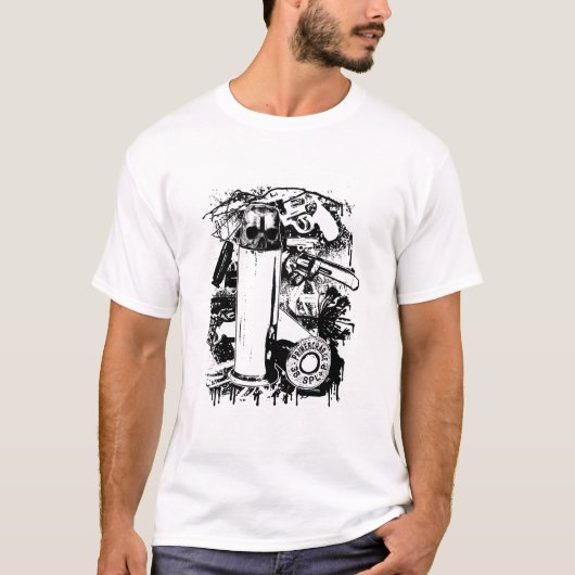 tödliche Kugel wild T-Shirt (Vorderseite)