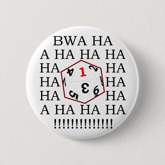 Tödliche Rolle Button (Vorderseite)