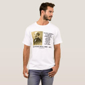 Tödliche Tendenz-Ursache John Stuart Mills von T-Shirt (Vorne ganz)