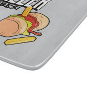 Tödliche Vibes Schneidebrett (Ecke)