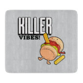 Tödliche Vibes Schneidebrett (Vorderseite)