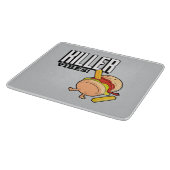 Tödliche Vibes Schneidebrett (Ecke)