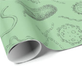 Tödlicher Entwurf Geschenkpapier (Rolleneckpunkt)