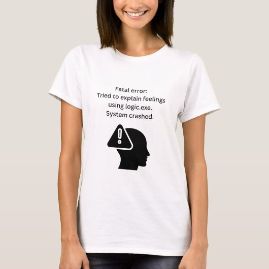 Tödlicher Fehler 404 T-Shirt (Vorderseite)