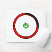 Tödlicher roter Ring Mousepad (Mit Mouse)