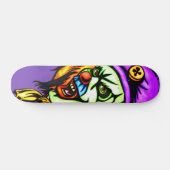 Tödlicher schlechter Clown Skateboard (Horizontal)