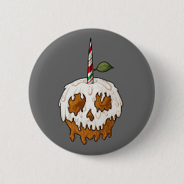 Tödlicher Sweet Caramel Apple Skull Button