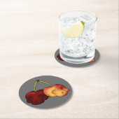 Tödlicher Sweet Cherry Skull Untersetzer (Vor Ort)