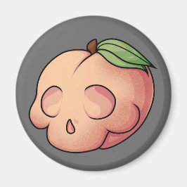 Tödlicher Sweet Skull Peach Magnet