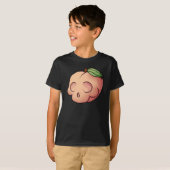 Tödlicher Sweet Skull Peach T-Shirt (Vorne ganz)