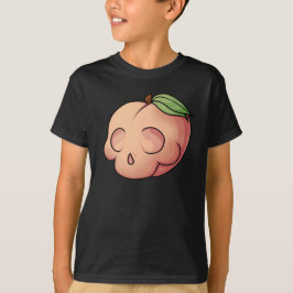 Tödlicher Sweet Skull Peach T-Shirt