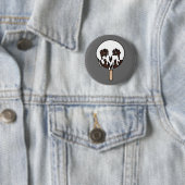 Tödlicher Sweet Vanilla Skull Ice Pop Button (Beispiel)