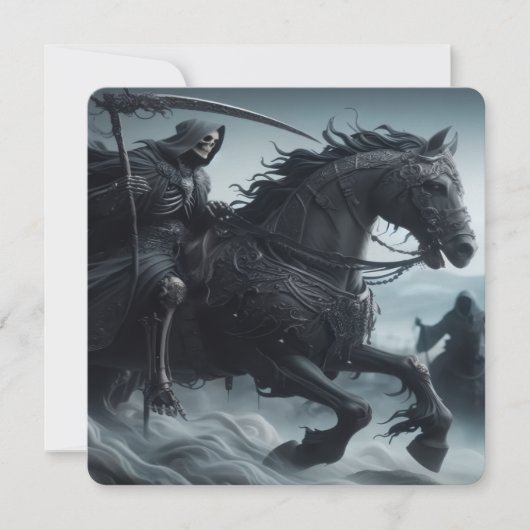 Tödliches Aufladen Mitteilungskarte (Vorderseite)