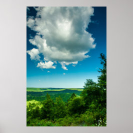Todman's Hill Overlook, Michigan Poster