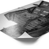 Todmorden Town Hall Fotodruck (Ecke)