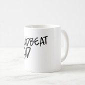 Todmüder Vater Kaffeetasse (VorderseiteRechts)