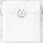 Todo lo puedo en cristo que me fortalece runder aufkleber (Tasche)