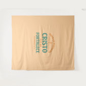 Todo lo puedo en Cristo que me fortalece  Wandteppich (Vorderseite (Horizontal))