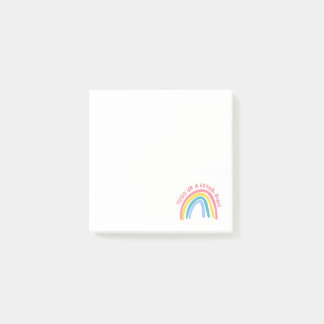 Todo Va a Estar Bien Regenbogen-Post-it-Notizen Post-it Klebezettel