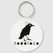 Todoloco Crow Schlüsselanhänger (Vorderseite)
