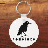 Todoloco Crow Schlüsselanhänger (Vorderseite)