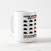 Todos los animales son iguales 2 kaffeetasse (Vorderseite Links)