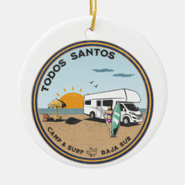 Todos Santos Baja California Sur Mexiko Keramik Ornament