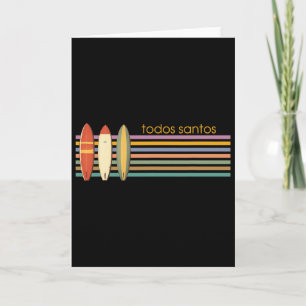 Todos Santos Surf Ja Kalifornien Süden Surfen Mexi Karte