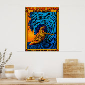 TODOS SANTOS SURFEN BAJA MEXICO POSTER (Küche)