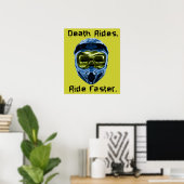 Todrennen Dirt Bike Motocross Poster (Heimbüro)