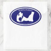 Tod's Point Oval Sticker (Tasche)