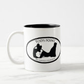 Tods Punkt-Tasse Zweifarbige Tasse (Links)