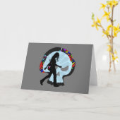 Todstil Karte (Gelbe Blume)