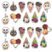 Todsüße Aufkleber (Vorderseite)