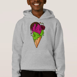 Todsüße Berry Skull Ice Cream Hoodie