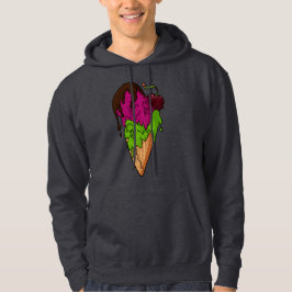 Todsüße Berry Skull Ice Cream Hoodie