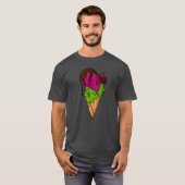 Todsüße Berry Skull Ice Cream T-Shirt (Vorne ganz)