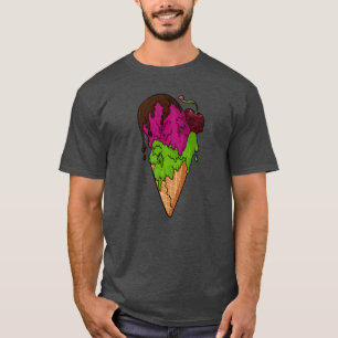 Todsüße Berry Skull Ice Cream T-Shirt