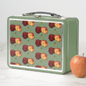 Todsüße Cherry-Schädel-Mittagspause Metall Brotdose (Beispiel)